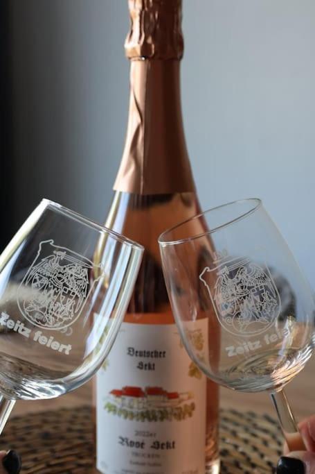Ferienwohnung Weingut Lahmer August Kretzschau Εξωτερικό φωτογραφία